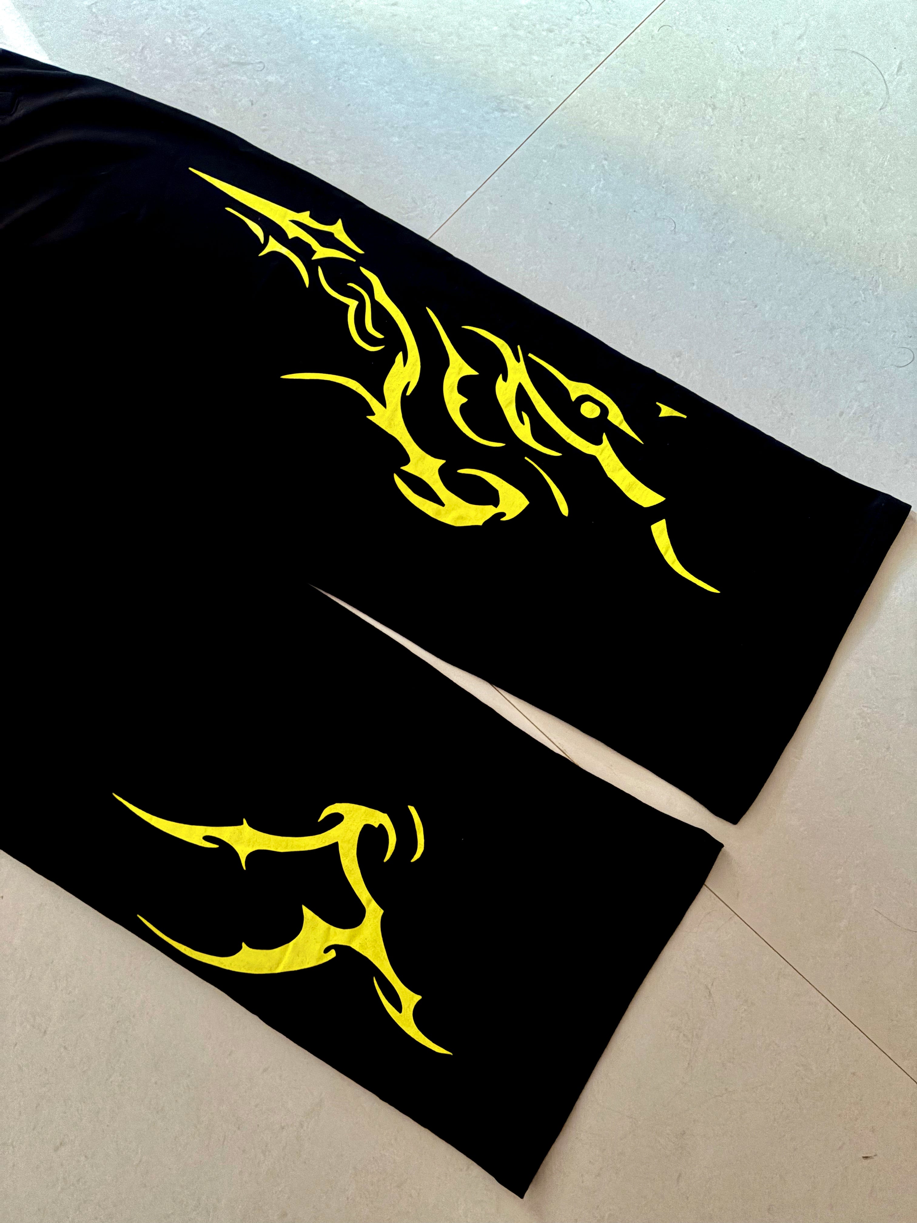 Volt Fang Unisex Straight Fit Baggy Pants