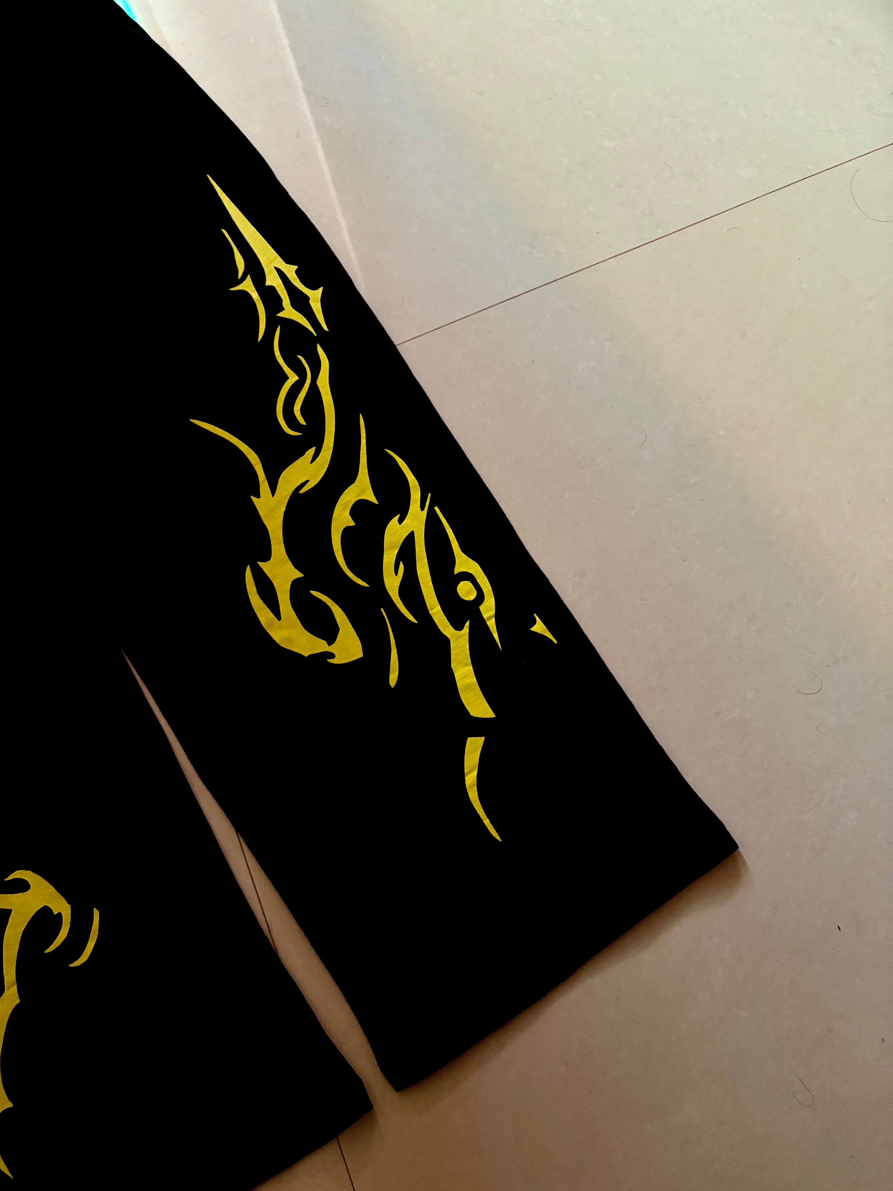 Volt Fang Unisex Straight Fit Baggy Pants