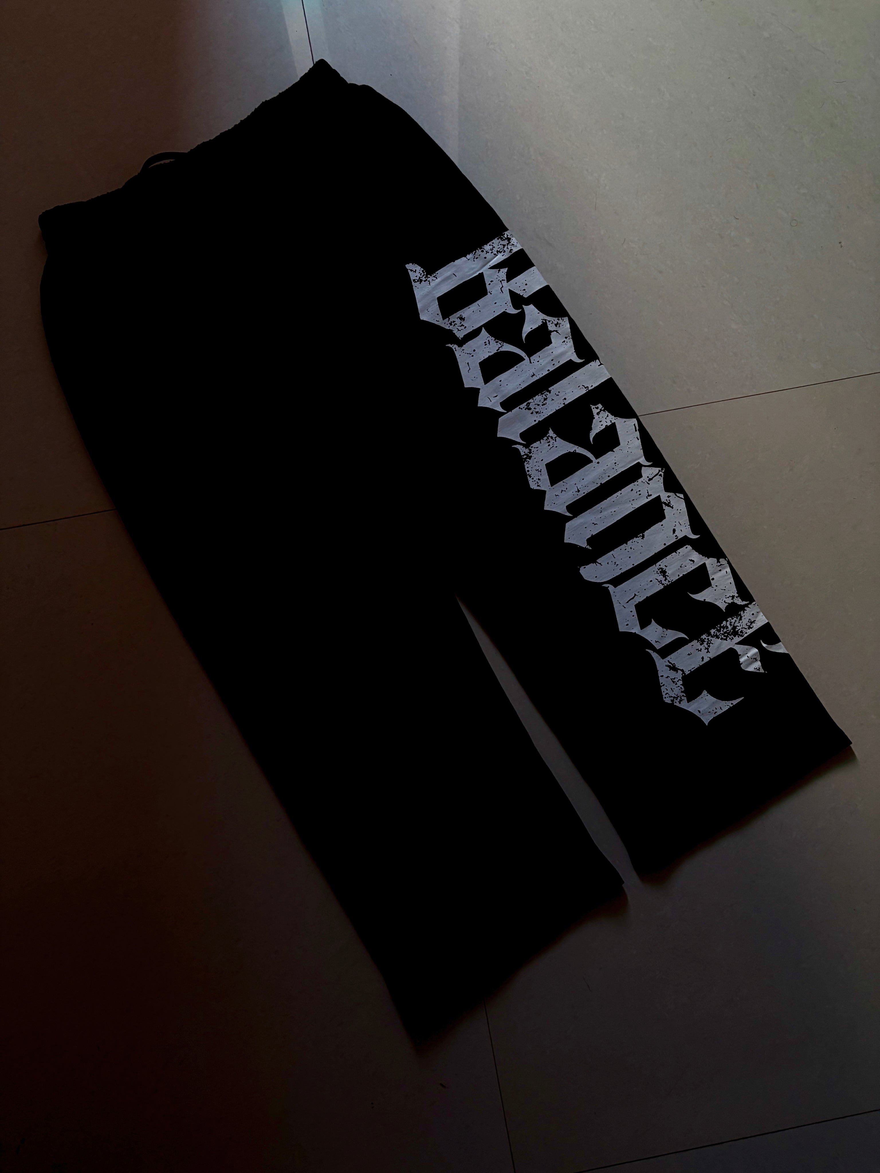 Noir Reaper Unisex Straight Fit Baggy Pants