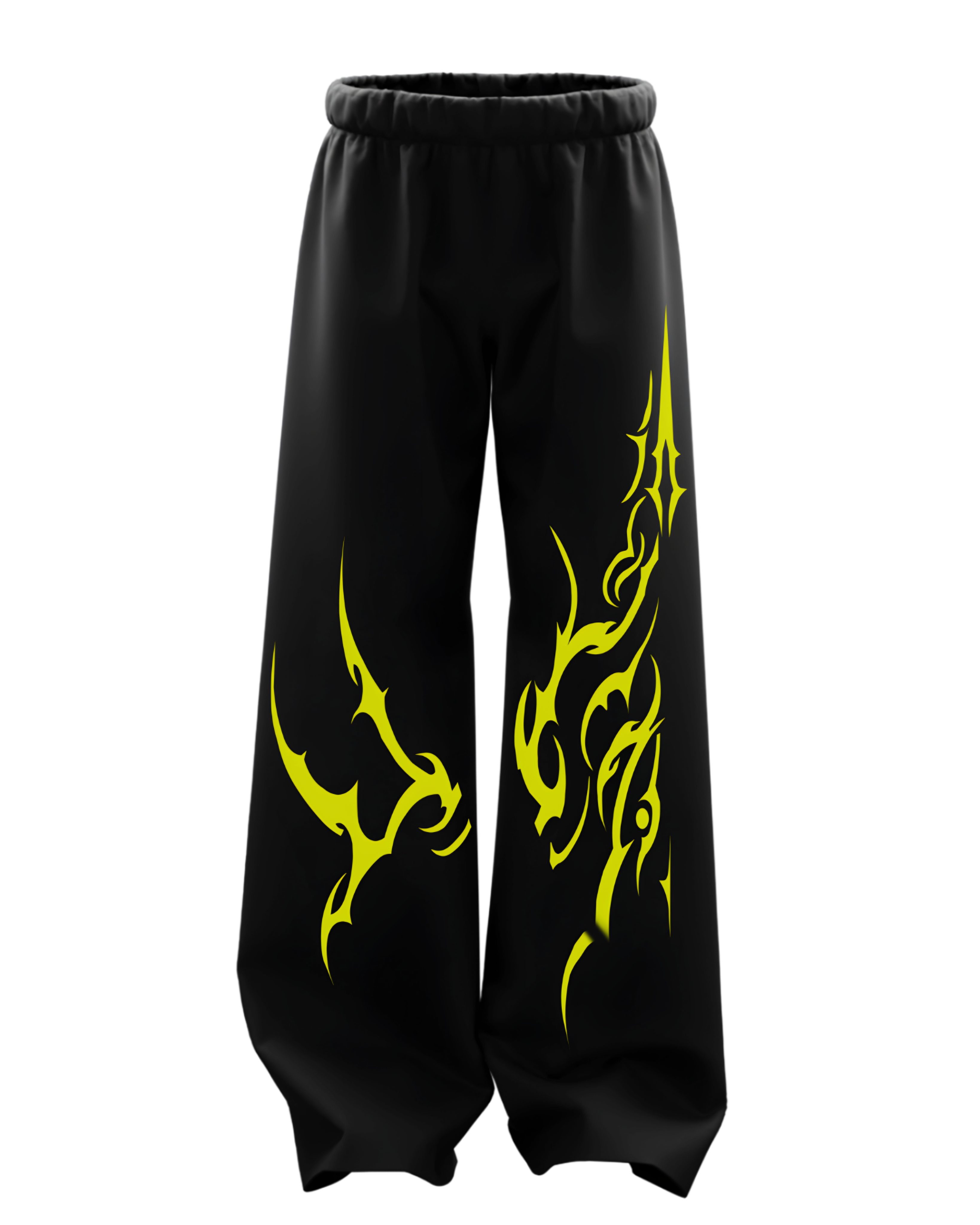 Volt Fang Unisex Straight Fit Baggy Pants