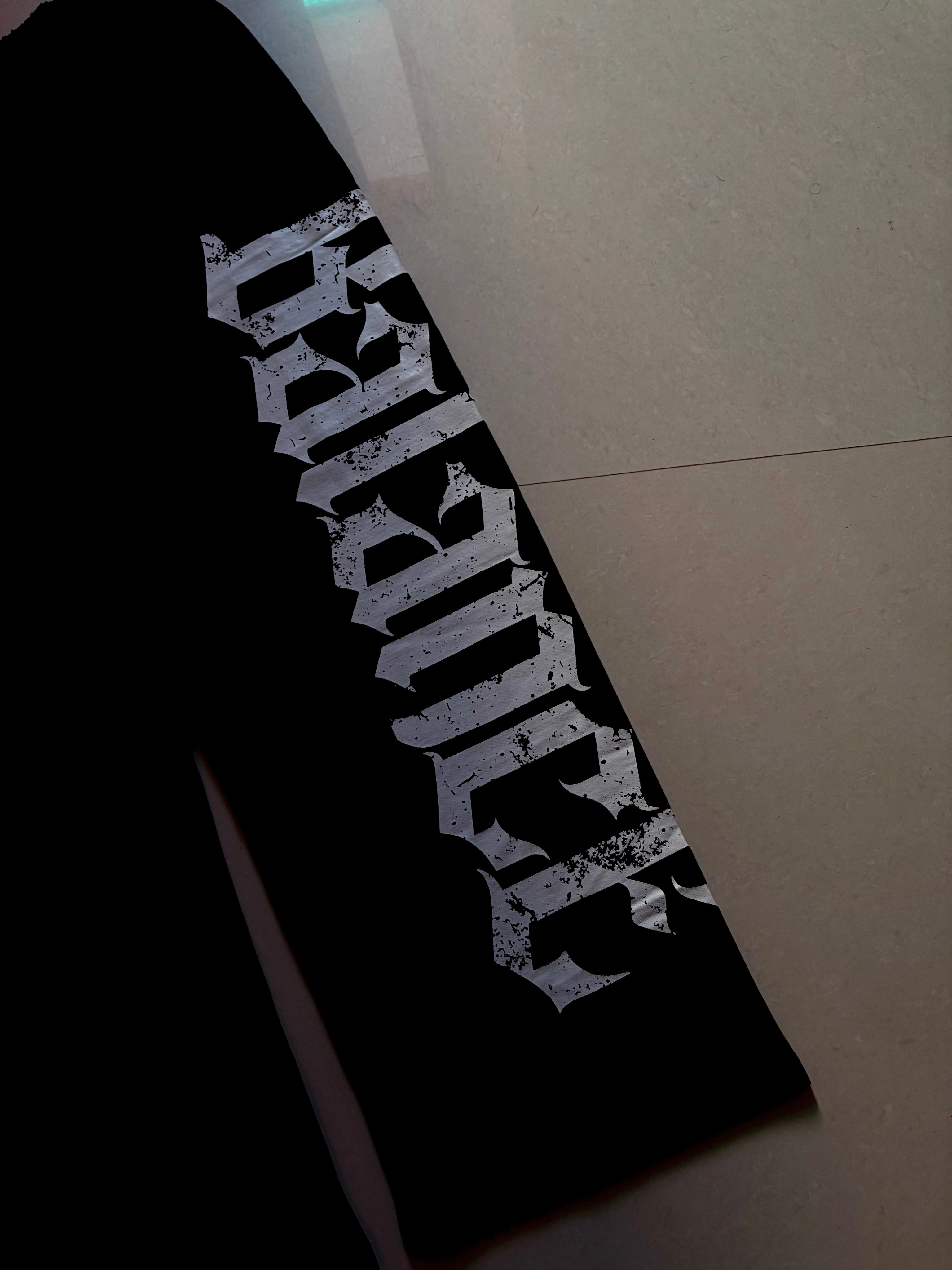 Noir Reaper Unisex Straight Fit Baggy Pants