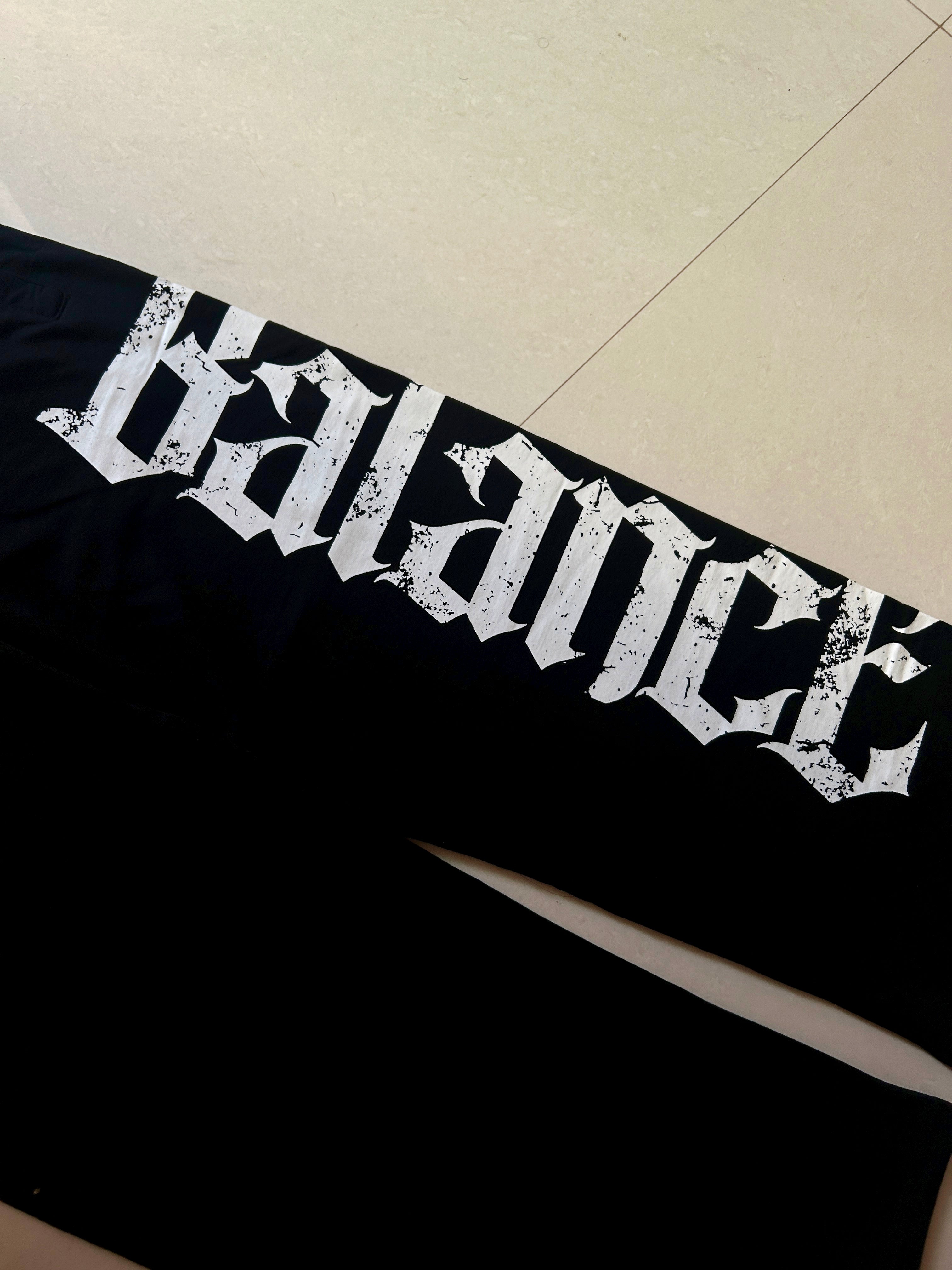 Noir Reaper Unisex Straight Fit Baggy Pants