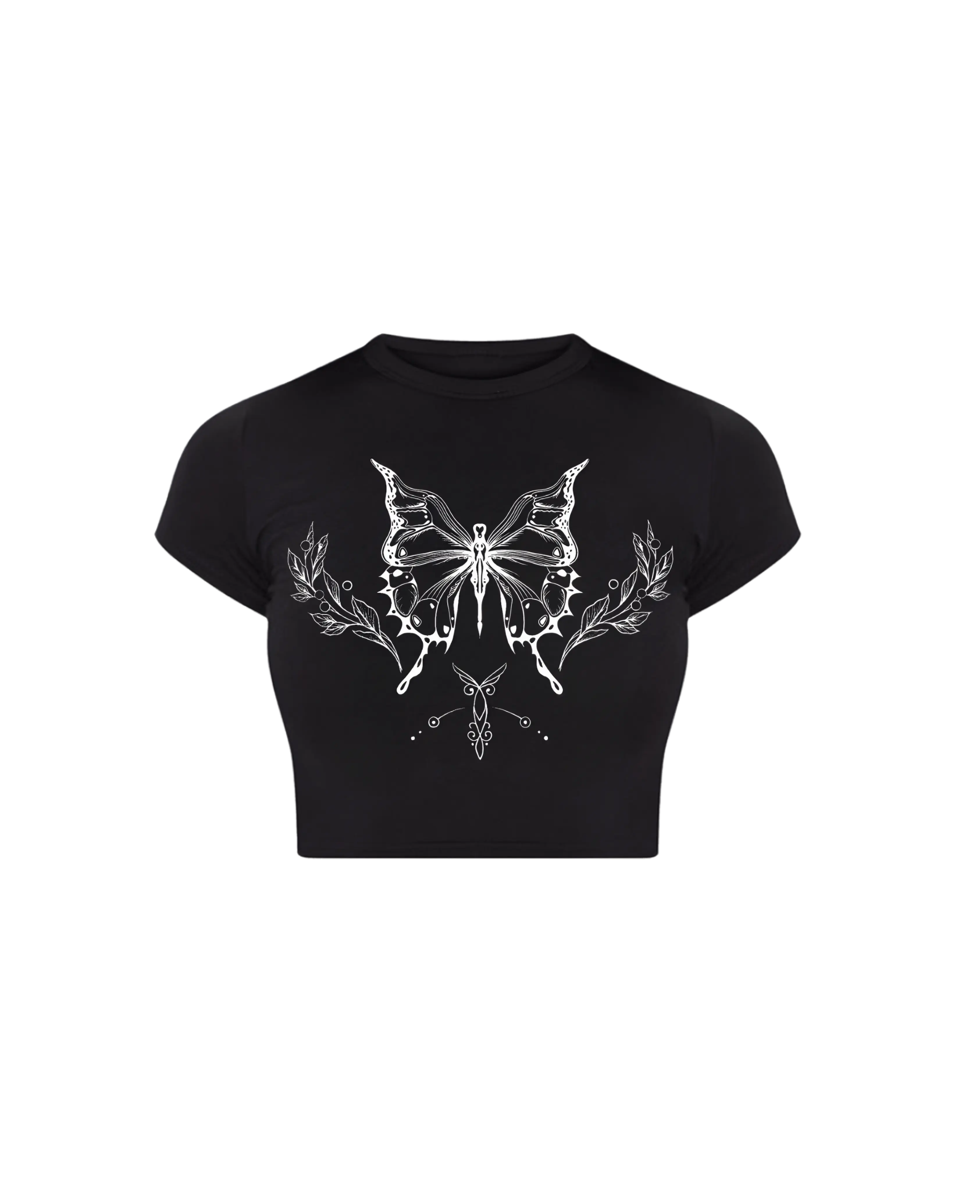 women's baby tee Rebel Wings Graphic T Shirt Style Olven
