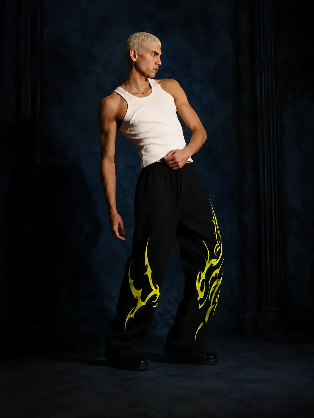 Unisex Baggy Pants | Volt Fang Straight Fit Streetwear Olven